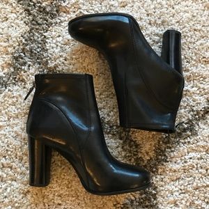 NWOT Franco Sarto Black Booties